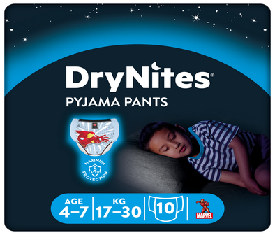 Нічні трусики-підгузки DryNites для хлопчиків