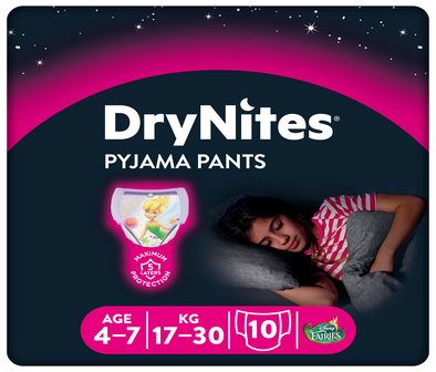 Нічні трусики-підгузки DryNites для дівчаток