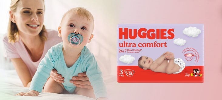 Підгузки Huggies Ultra Comfort для хлопчиків
